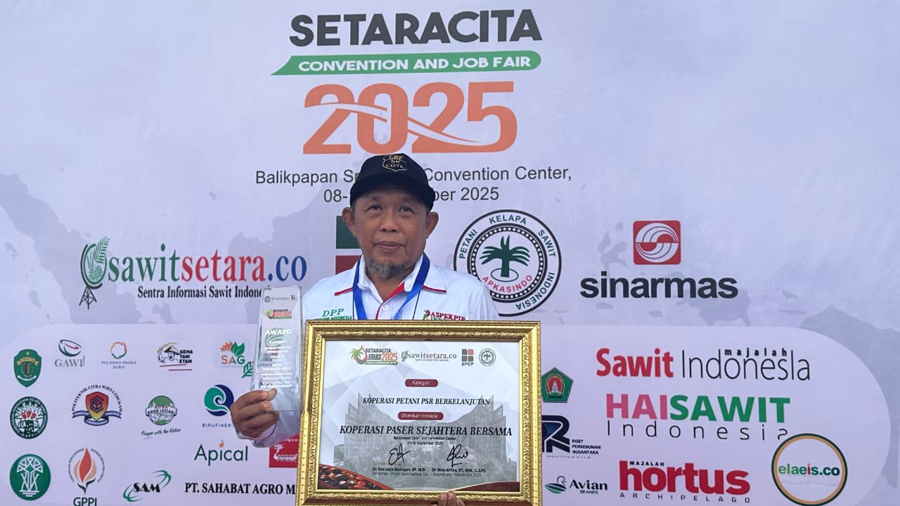 Petani Sawit Dukung Paser TUNTAS Lewat Karya Nyata