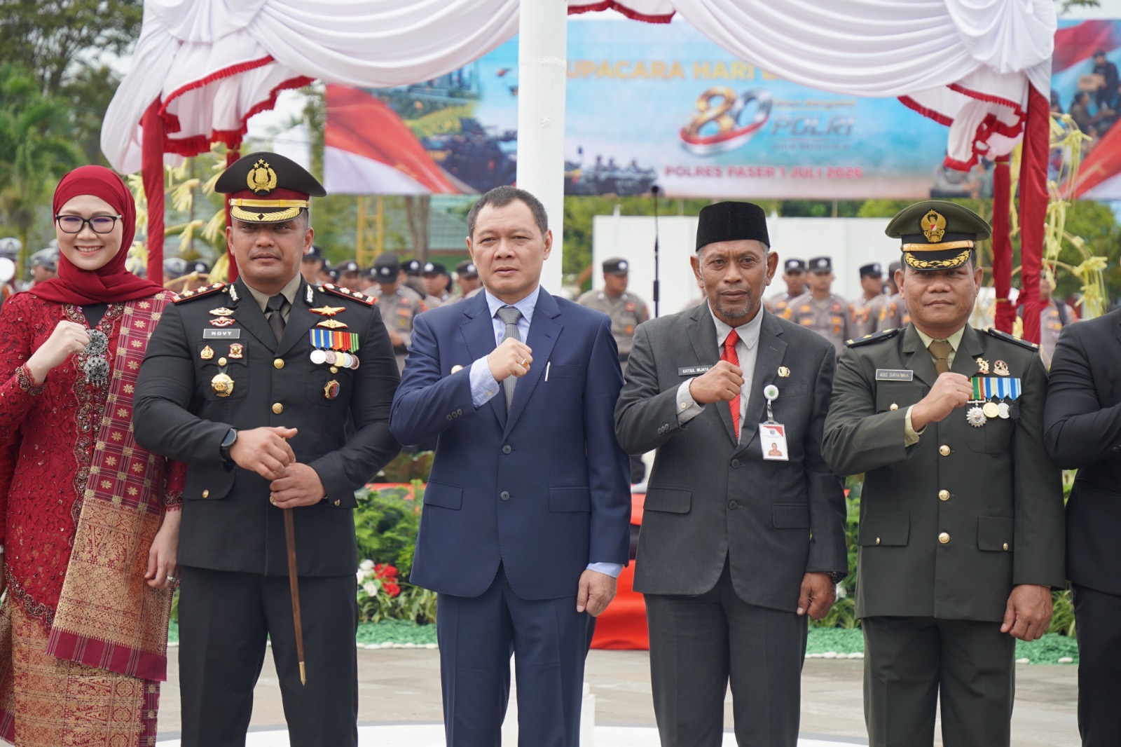 HUT Bhayangkara ke-80, Bupati Apresiasi Dedikasi Polres Paser Jaga Keamanan dan Ketertiban Masyarakat 