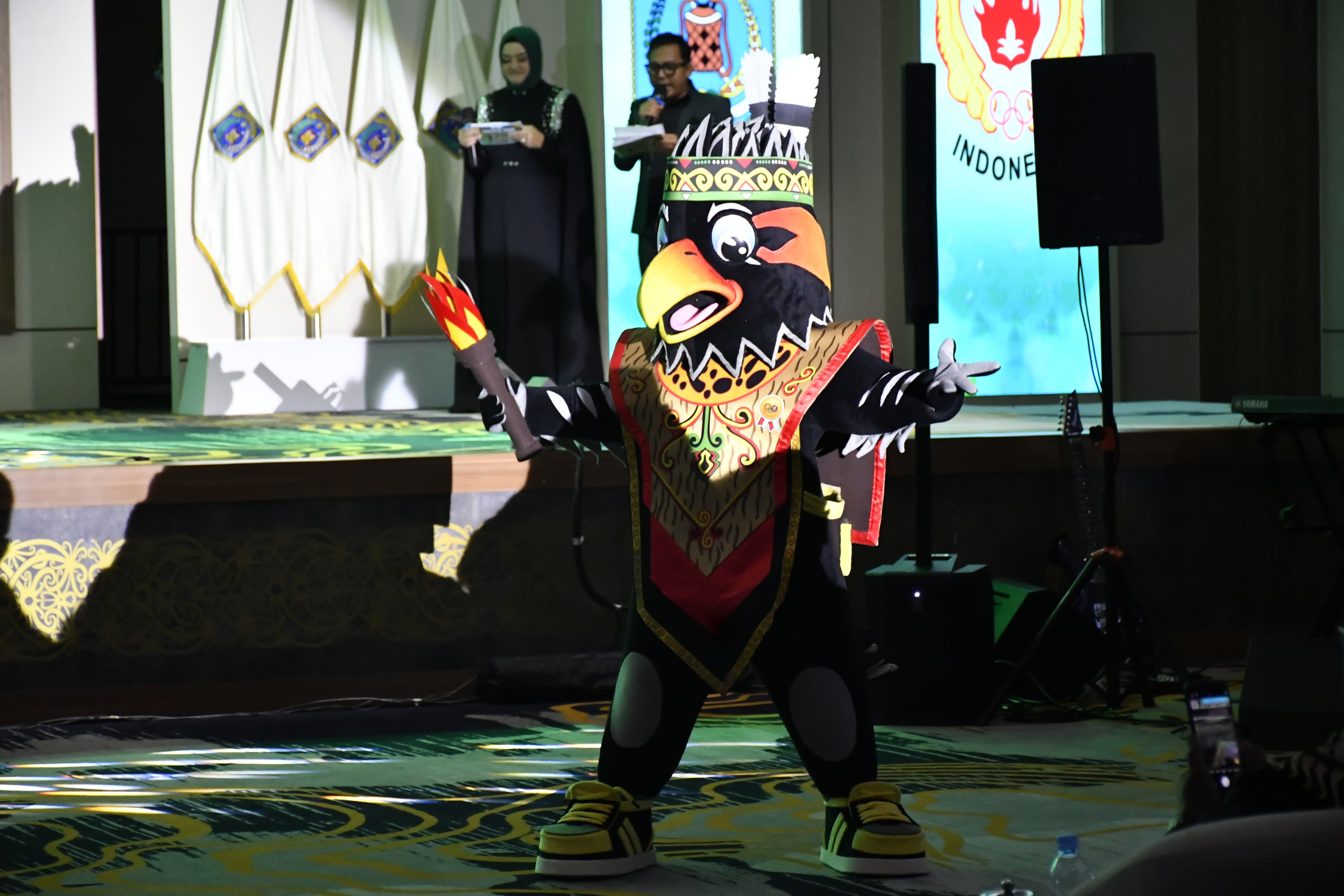 Logo Maskot Porprov VIII Dilaunching