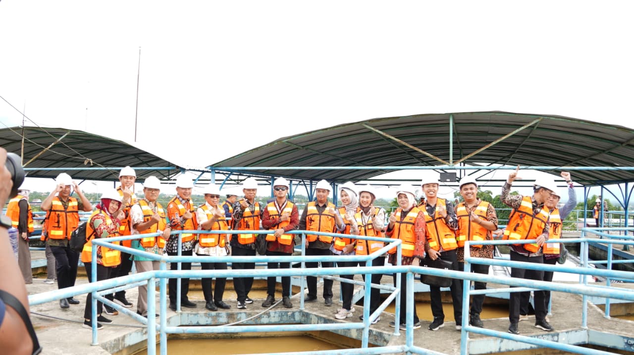 Tim Monev Terpadu juga Tinjau PDAM Paser