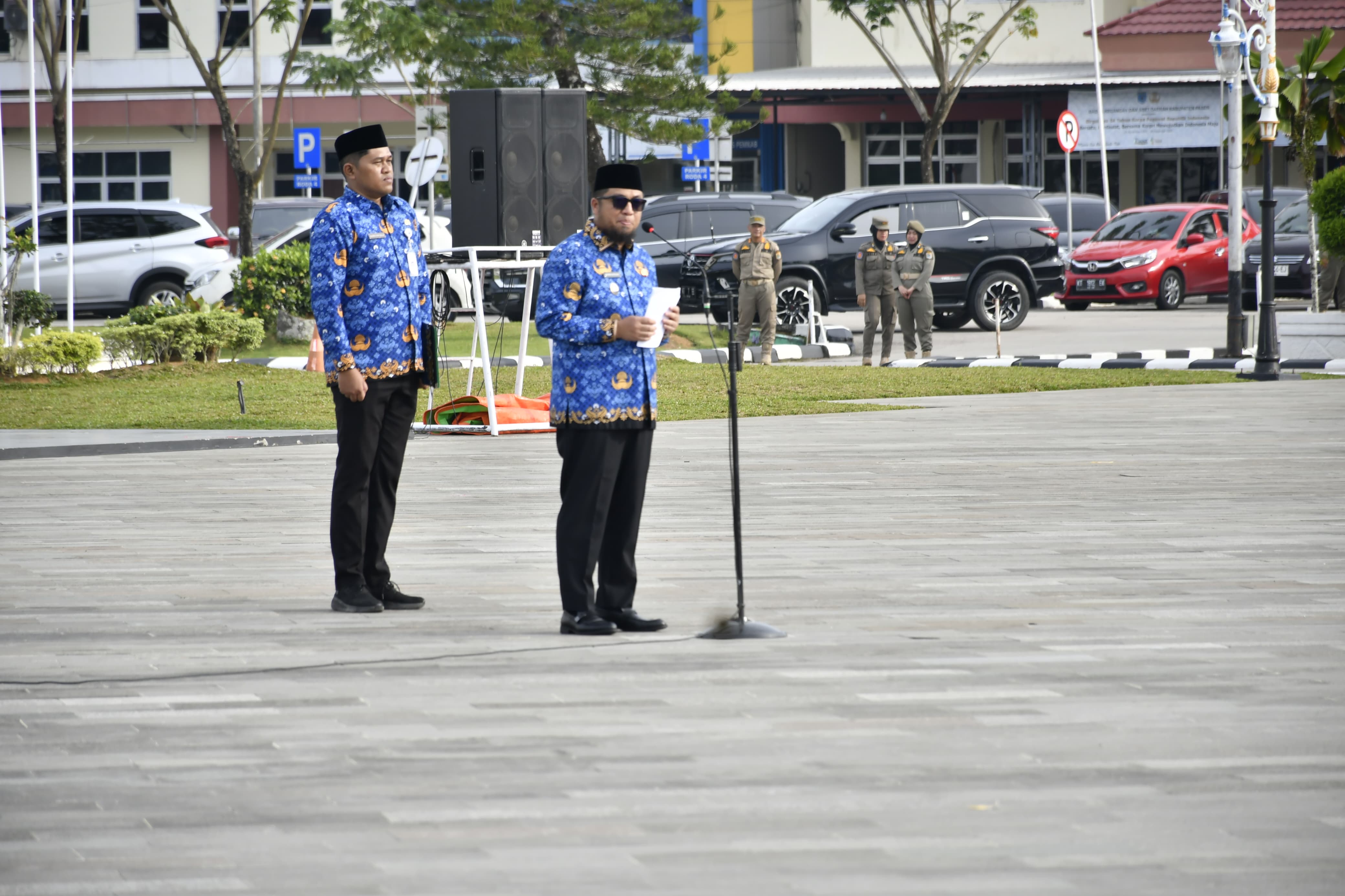 Wabup Ingatkan Disiplin  ASN dan Apresiasi Capaian Kabupaten Paser Pada Apel Korpri 