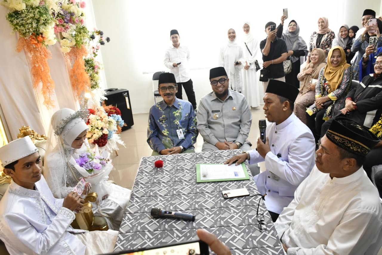 Pernikahan Perdana di Gedung MPP