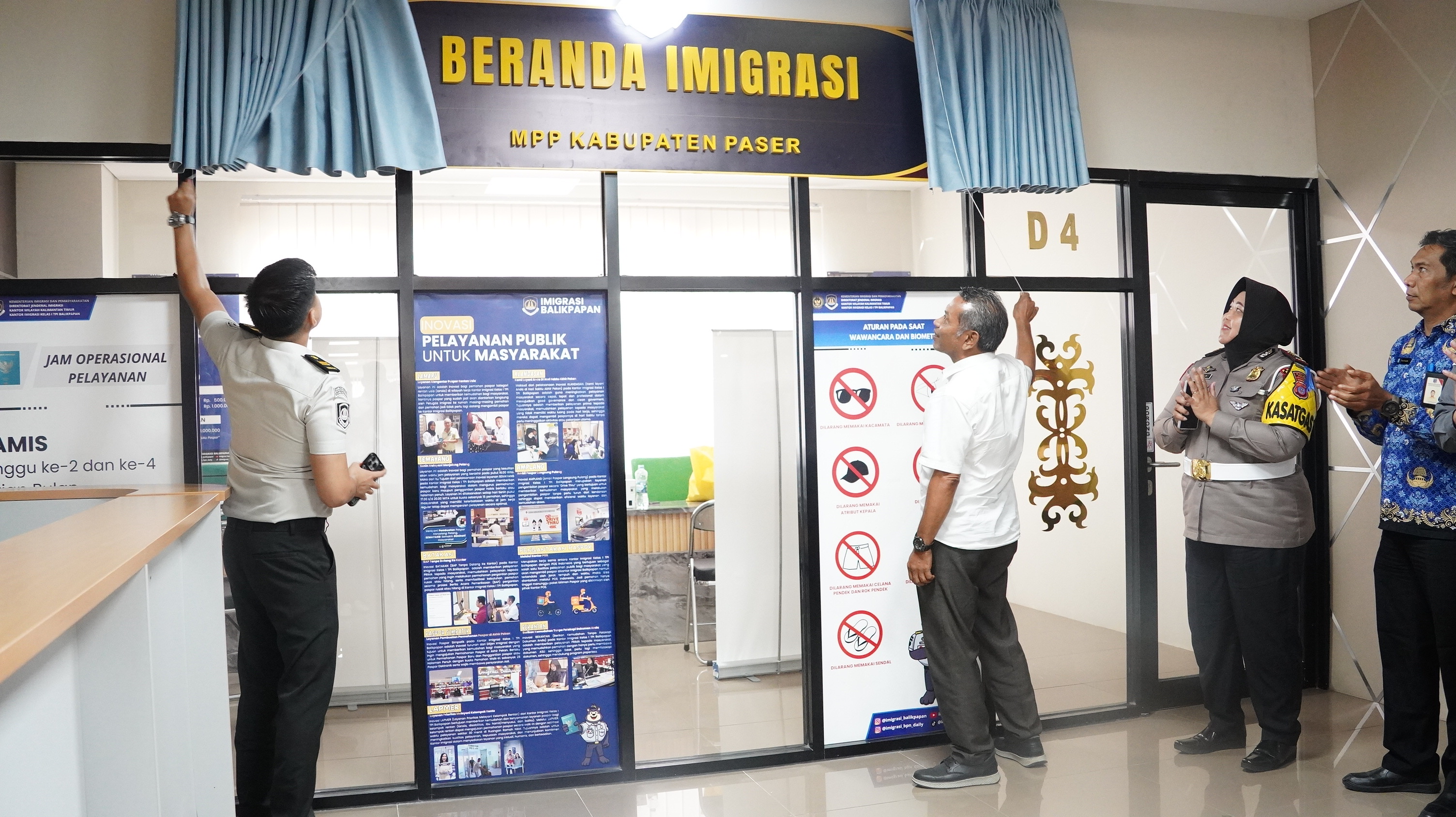 Pemerintah Kabupaten Paser Sambut Baik Peningkatan Layanan Keimigrasian