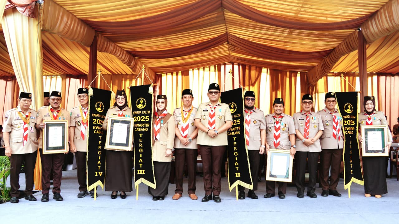 Kwarcab Paser Raih Penghargaan Tergiat 2 se-Kaltim