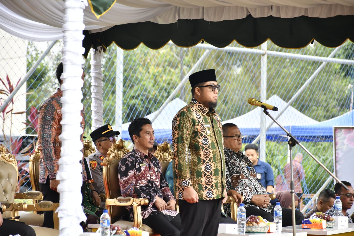 Wabup ajak Semua Pihak Dukung Asta Cita Ke 6 Pada Apel Peringatan Hari Desa 