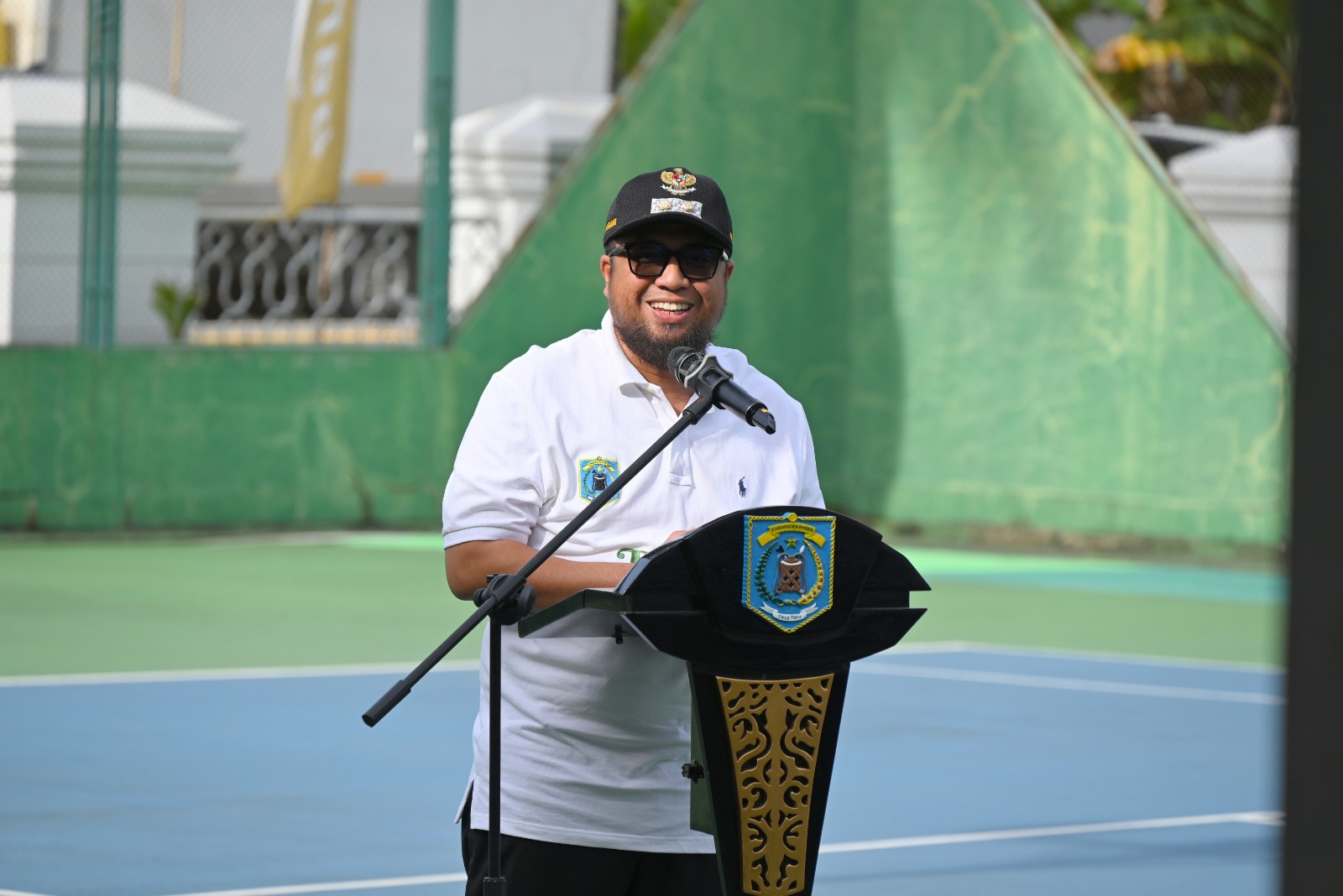 Wabup Buka Tana Paser Open Tenis Turnamen 2025