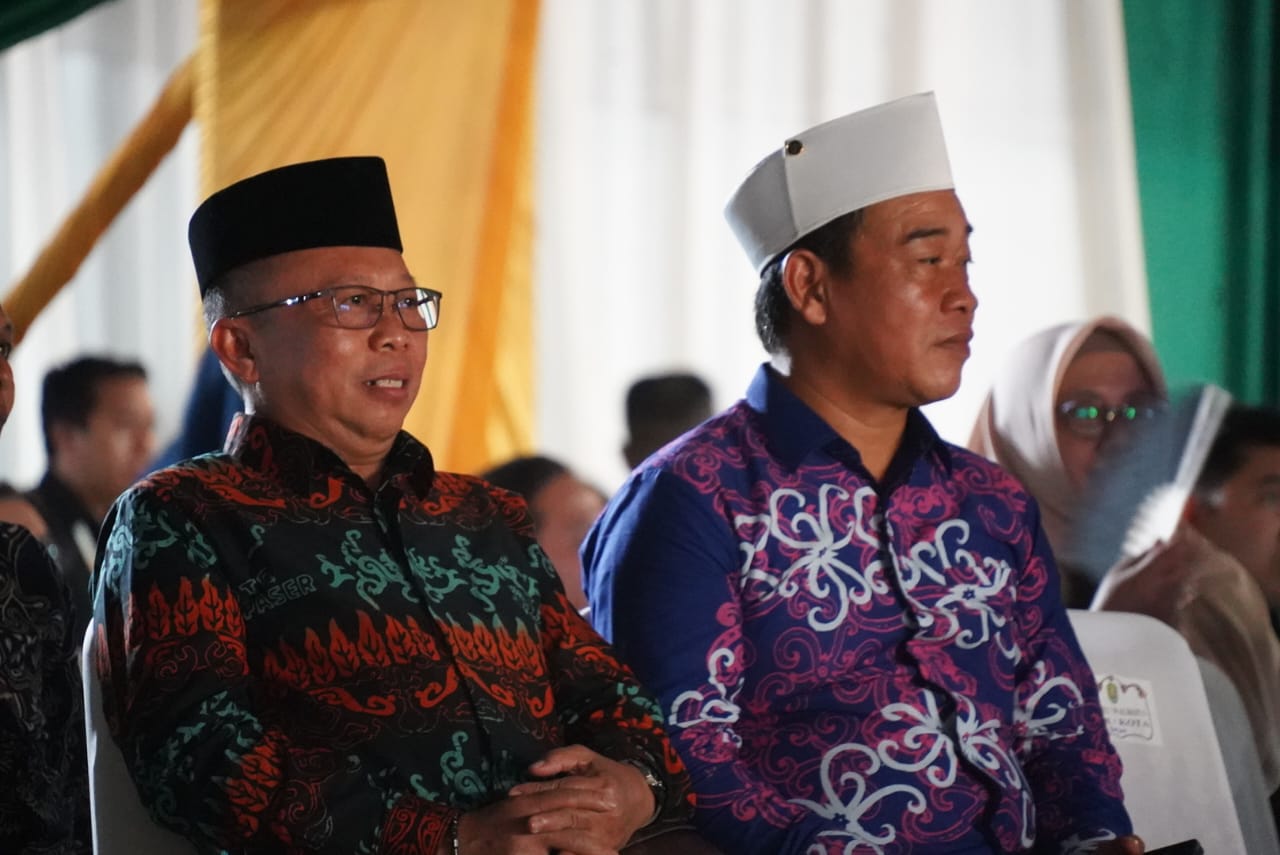 Pemkab Paser Hadir Dalam Pembukaan MTQ ke -45 Kaltim Berikan Semangat Kepada Kafilah Paser