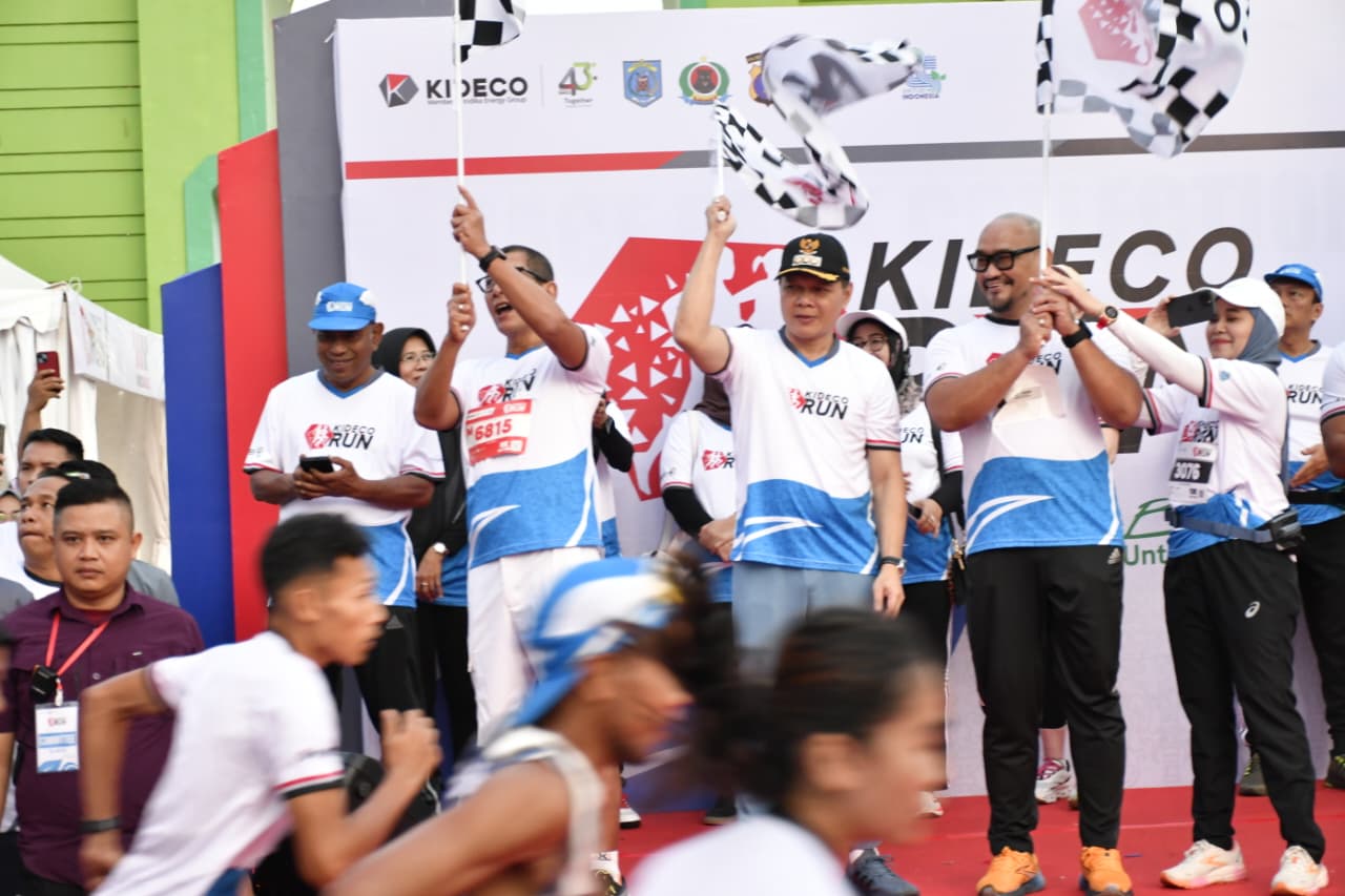 Bupati Beri Semangat Bagi Peserta Kideco Run 2025