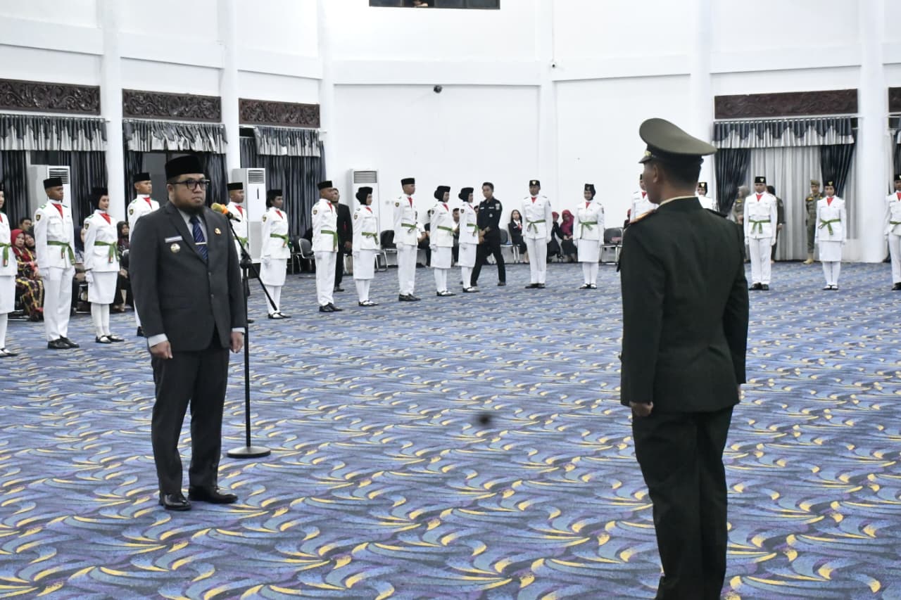 Paskibraka dikukuhkan, Siap Laksanakan Tugas 