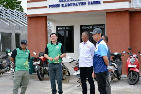 Bupati Tinjau GOR Tenis Meja