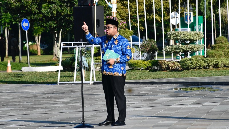 Pimpin Apel Korpri, Wabup Tekankan "Jangan Korupsi Waktu"