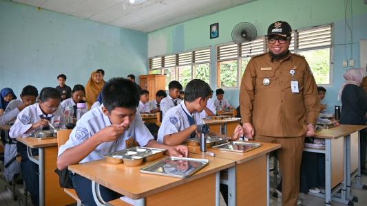 Pemkab Launching Program MBG, Jangkau 3.300 Siswa di 11 Sekolah