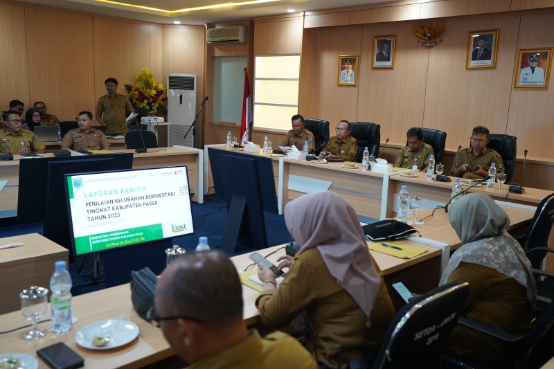 Penilaian Kelurahan Berprestasi Tingkat Kabupaten Paser Digelar