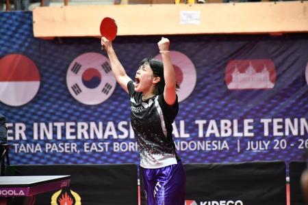 Kotomi Omoda Taklukkan Aarti Chaudhary Pada Final Paser International Table Tennis Championship 2026