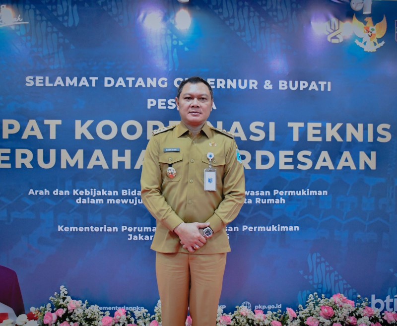 Bupati Hadir Pada Rakornis Perumahan Pedesaan di Jakarta