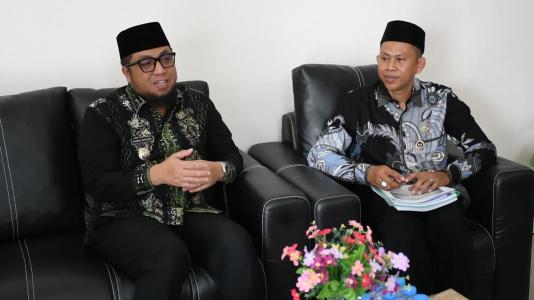 Wabup Silaturahmi ke Kantor Kementerian Haji dan Umroh, Koordinasi Penyelenggaraan Ibadah Haji 2027