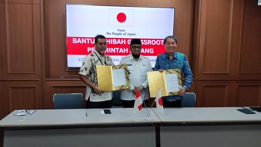 Pemkab Paser Terima Hibah Kedua Kalinya dari Pemerintah Jepang 