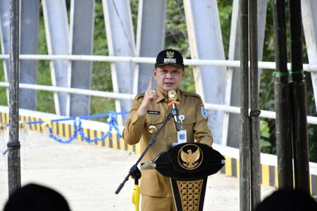 Komitmen Pemkab Paser Bangun Infrastruktur Hingga Pelosok Desa