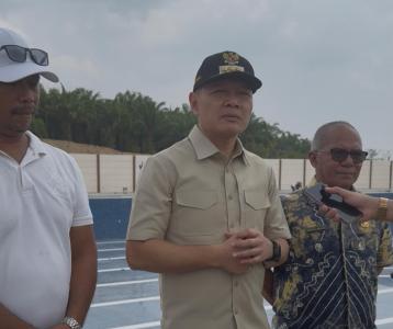 Tinjau  Venue Porprov , Bupati Minta Sebelum 14 November  Tahapan Finishng Harus Clear and Clean
