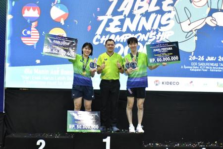 Paser International Table Tennis Championship 2026 Ditutup, Bupati Sampaikan Ucapan Selamat Kepada Pemenang 