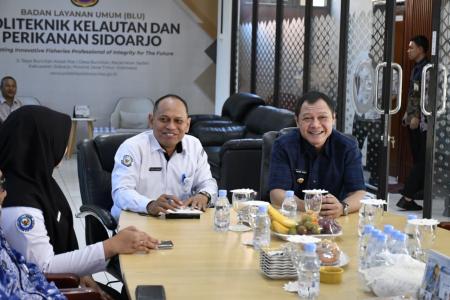 Pemkab Paser Berkomitmen Untuk Melanjutkan Program Kerjasama Pendidikan Dengan Poltek Kelautan dan Perikanan Sidoarjo