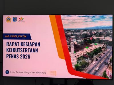 Paser Kirim 30 Peserta Utama ke Penas Petani Nelayan di Gorontalo