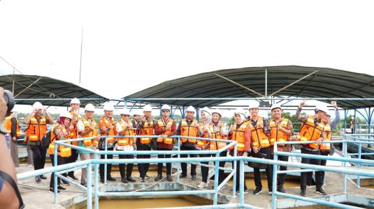 Tim Monev Terpadu juga Tinjau PDAM Paser