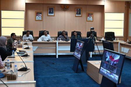 Pastikan Launching Desa Merah Putih Berjalan Lancar, Pemkab Paser Ikuti Zoom Meeting
