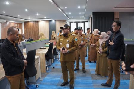 Pastikan ASN Bekerja Dengan Penuh Tanggung Jawab, Wabup Lakukan Sidak