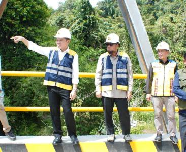 Usai Jembatan Sei Kasungai, Bupati Paser Minta PT Kideco Sumbangkan Pembangunan Jembatan Ke Rantau Layung