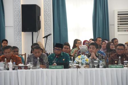  Wabup Berharap Kolaborasi Yang Kuat Antara Pemerintahan Provinsi dan Kabupaten Akan Mempercepat Terwujudnya Pembangunan Yang Inklusif