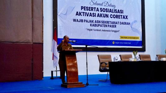 ASN di Lingkungan Sekretariat Ikuti Sosialisasi Aktivasi Akun Coretax
