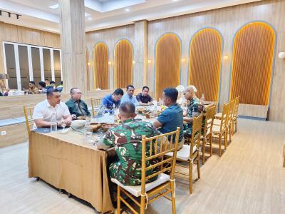 Perkuat Sinergi dan Koordinasi Antara TNI, Pemkab dan Forkopimda