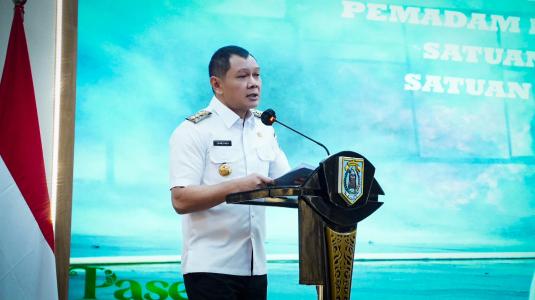 Bupati Paser Buka Rakorda Damkar, Satpol PP, dan Satlinmas Se-Kaltim 2026