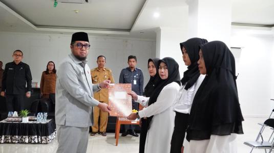 Empat Anggota BPD Pengganti Antar Waktu Dilantik