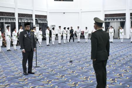 Paskibraka dikukuhkan, Siap Laksanakan Tugas 